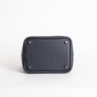 PICOTIN 18 LOCK CLEMENCE LEATHER BLEU NUIT WITH PALLADIUM HARDWARE (PHW)