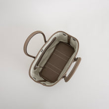 GARDEN PARTY (MINI) NEGONDA LEATHER ETOUPE WITH PALLADIUM HARDWARE (PHW)