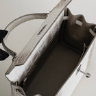 KELLY 25 NILOTICUS CROCODILE (MATTE) LEATHER HIMALAYA WITH PALLADIUM HARDWARE (PHW)