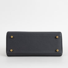 KELLY 25 TOGO LEATHER NOIR (BLACK) WITH GOLD HARDWARE (GHW)
