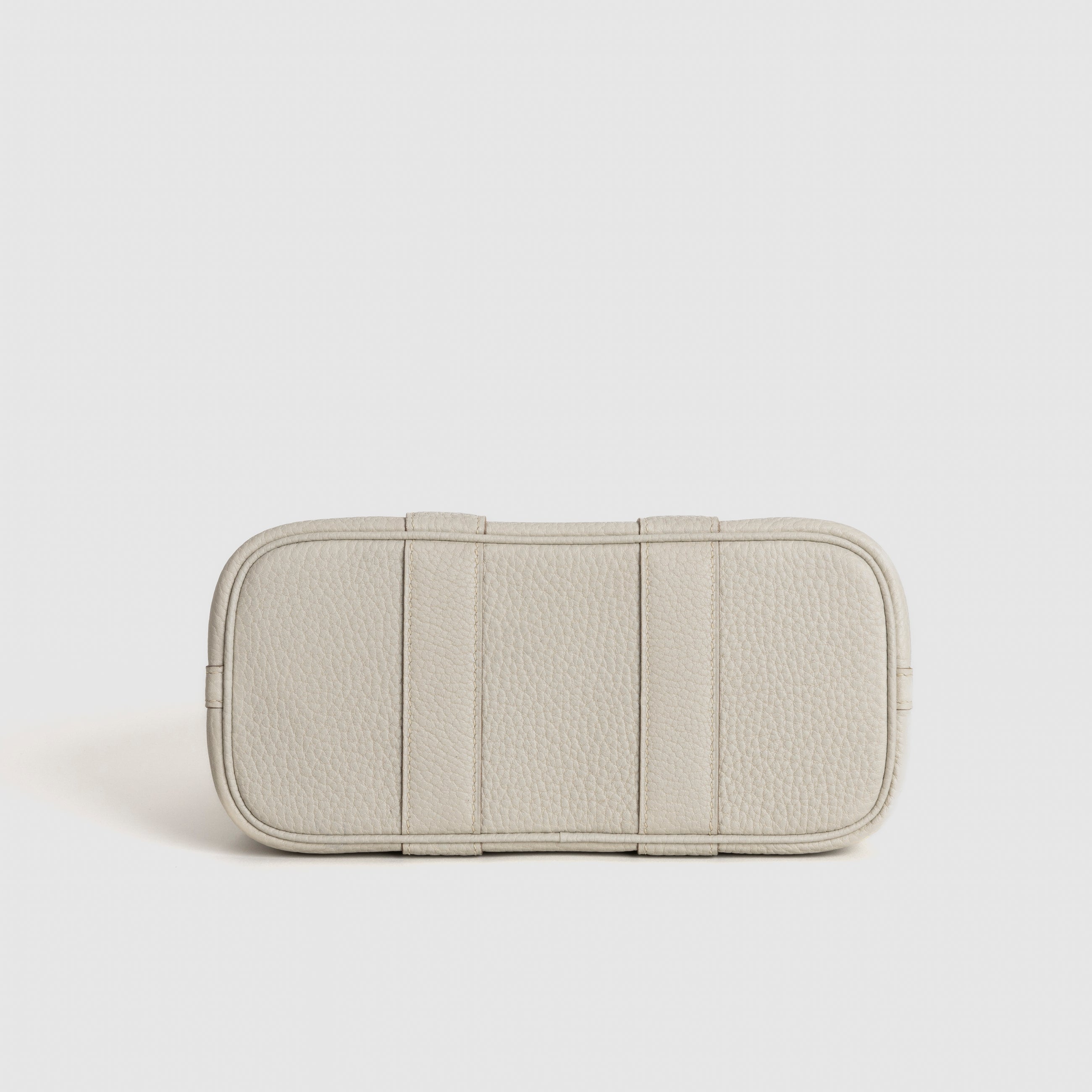 GARDEN PARTY (MINI) NEGONDA LEATHER BETON WITH PALLADIUM HARDWARE (PHW)