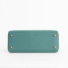 KELLY 28 TOGO LEATHER MALACHITE WITH GOLD HARDWARE (GHW)