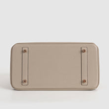 BIRKIN 30 TOGO LEATHER TRENCH WITH ROSE GOLD HARDWARE (RGHW)