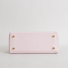 KELLY 25 CHEVRE LEATHER ROSE DARLING WITH GOLD HARDWARE (GHW)