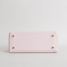 KELLY 25 CHEVRE LEATHER ROSE DARLING WITH GOLD HARDWARE (GHW)