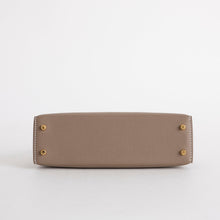 MINI KELLY II (20) EPSOM LEATHER ETOUPE WITH GOLD HARDWARE (GHW)