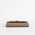 KELLY TO GO EPSOM LEATHER ETOUPE WITH GOLD HARDWARE (GHW)