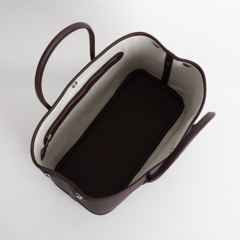 GARDEN PARTY 30 NEGONDA LEATHER ROUGE SELLIER WITH PALLADIUM HARDWARE (PHW)