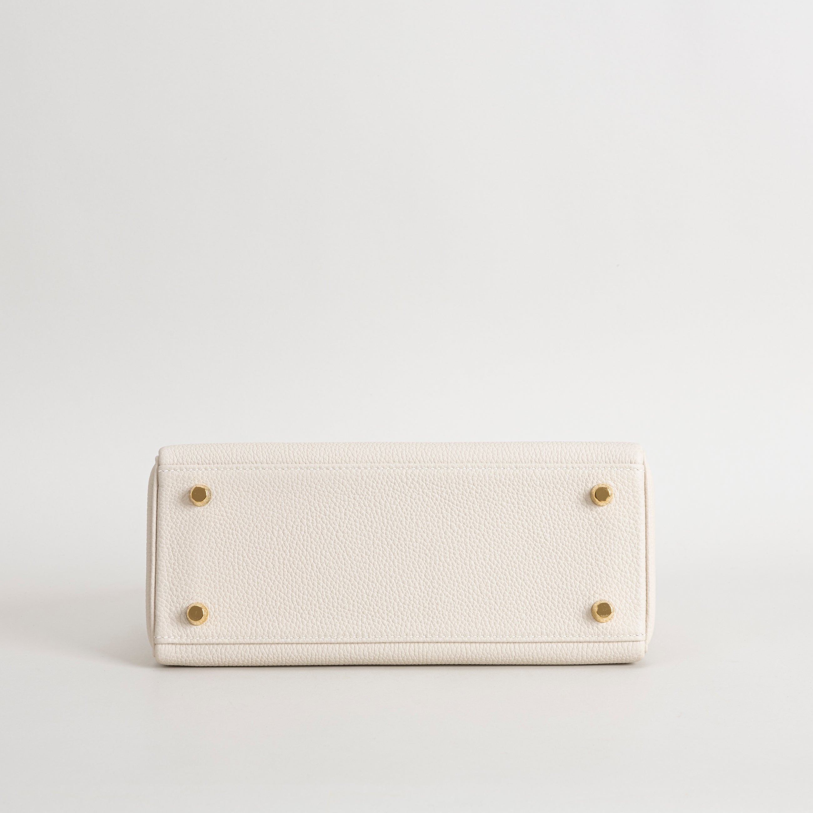 KELLY 25 TOGO LEATHER CRAIE WITH GOLD HARDWARE (GHW)