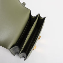 CONSTANCE 18 (MINI) OSTRICH LEATHER VERT CYPRES WITH GOLD HARDWARE (GHW)