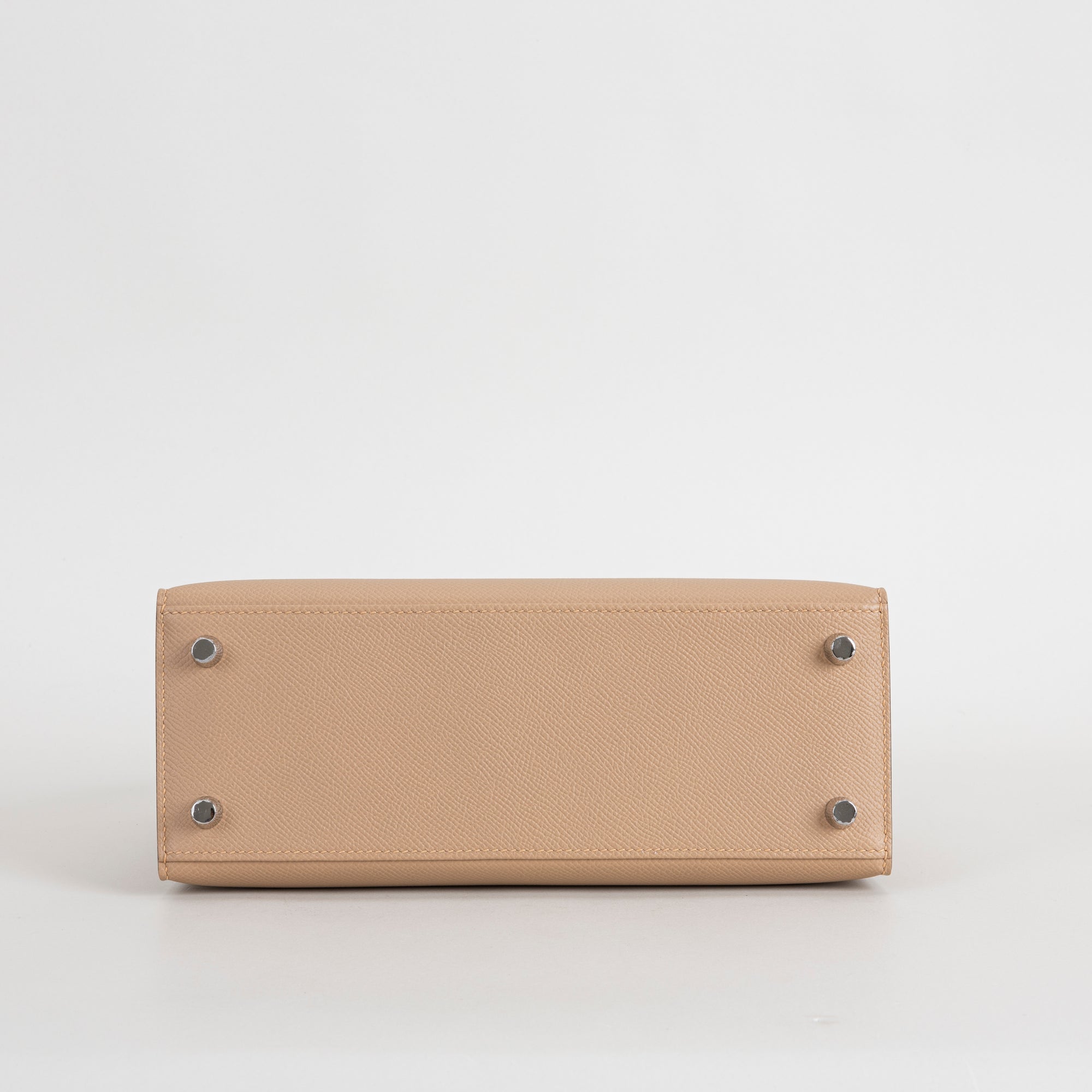 KELLY 25 EPSOM LEATHER CHAI WITH PALLADIUM HARDWARE (PHW)