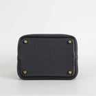 PICOTIN 18 LOCK CLEMENCE LEATHER NOIR (BLACK) WITH GOLD HARDWARE (GHW)