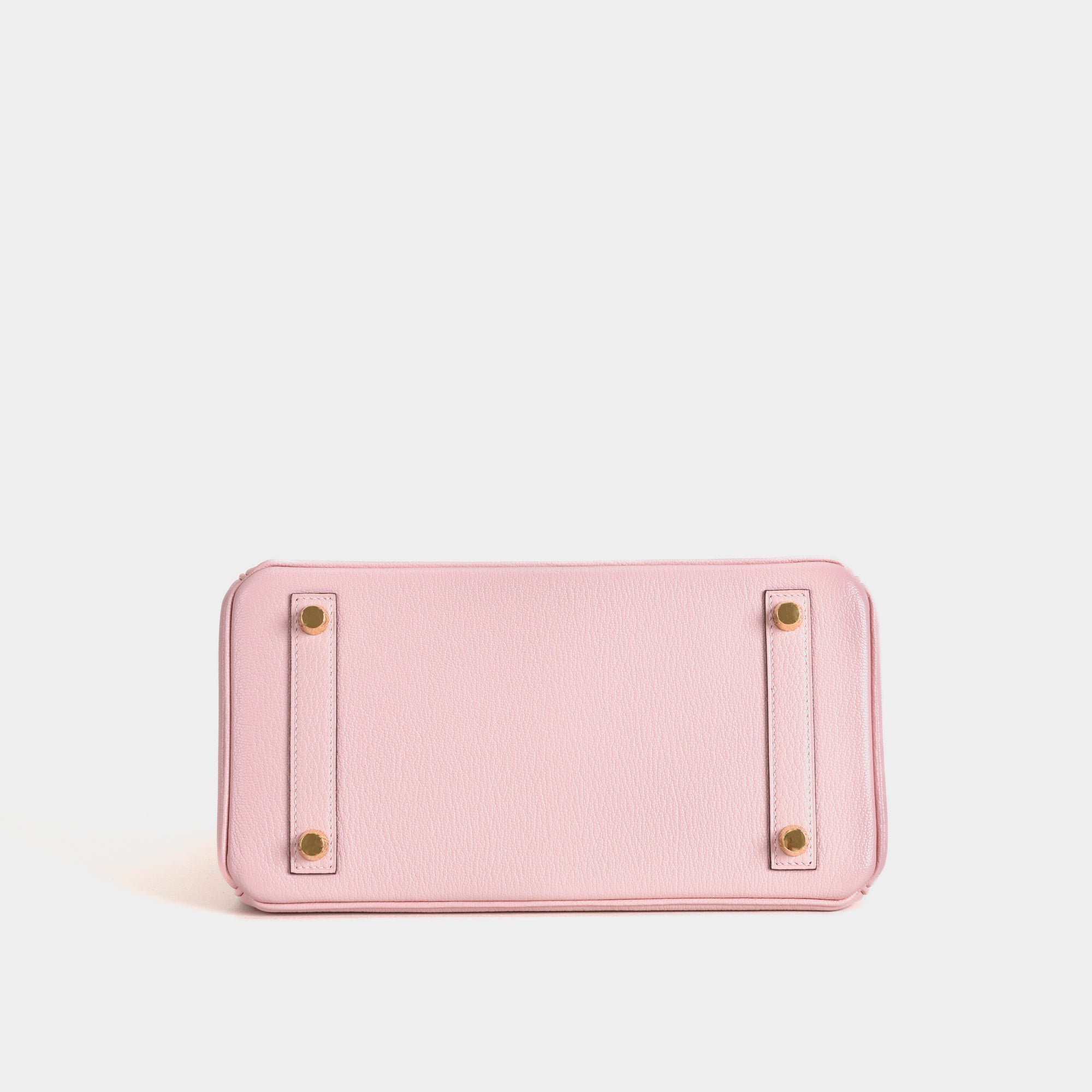 BIRKIN 25 CHEVRE LEATHER ROSE SAKURA WITH GOLD HARDWARE (GHW)