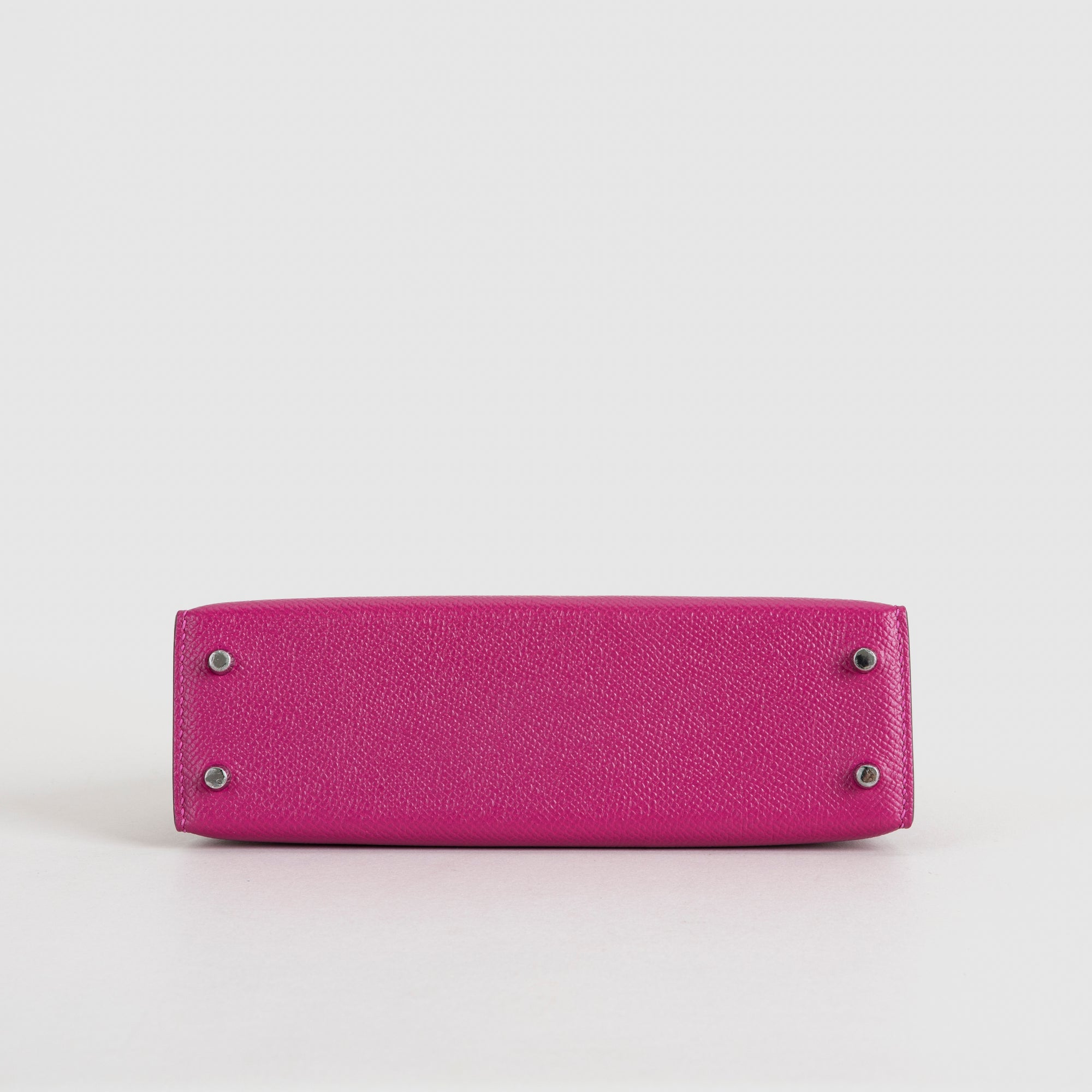 MINI KELLY II (20) EPSOM LEATHER ROSE PURPLE WITH PALLADIUM HARDWARE (PHW)