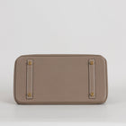 BIRKIN 30 TOGO LEATHER ETOUPE WITH GOLD HARDWARE (GHW)