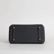 BIRKIN 25 TOGO LEATHER NOIR (BLACK) WITH GOLD HARDWARE (GHW)