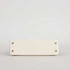 MINI KELLY II (20) CHEVRE LEATHER HORSESHOE STAMP (HSS) CRAIE & NOIR (BLACK) WITH PALLADIUM HARDWARE (PHW)