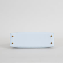 MINI KELLY II (20) EPSOM LEATHER BLEU BRUME WITH GOLD HARDWARE (GHW)