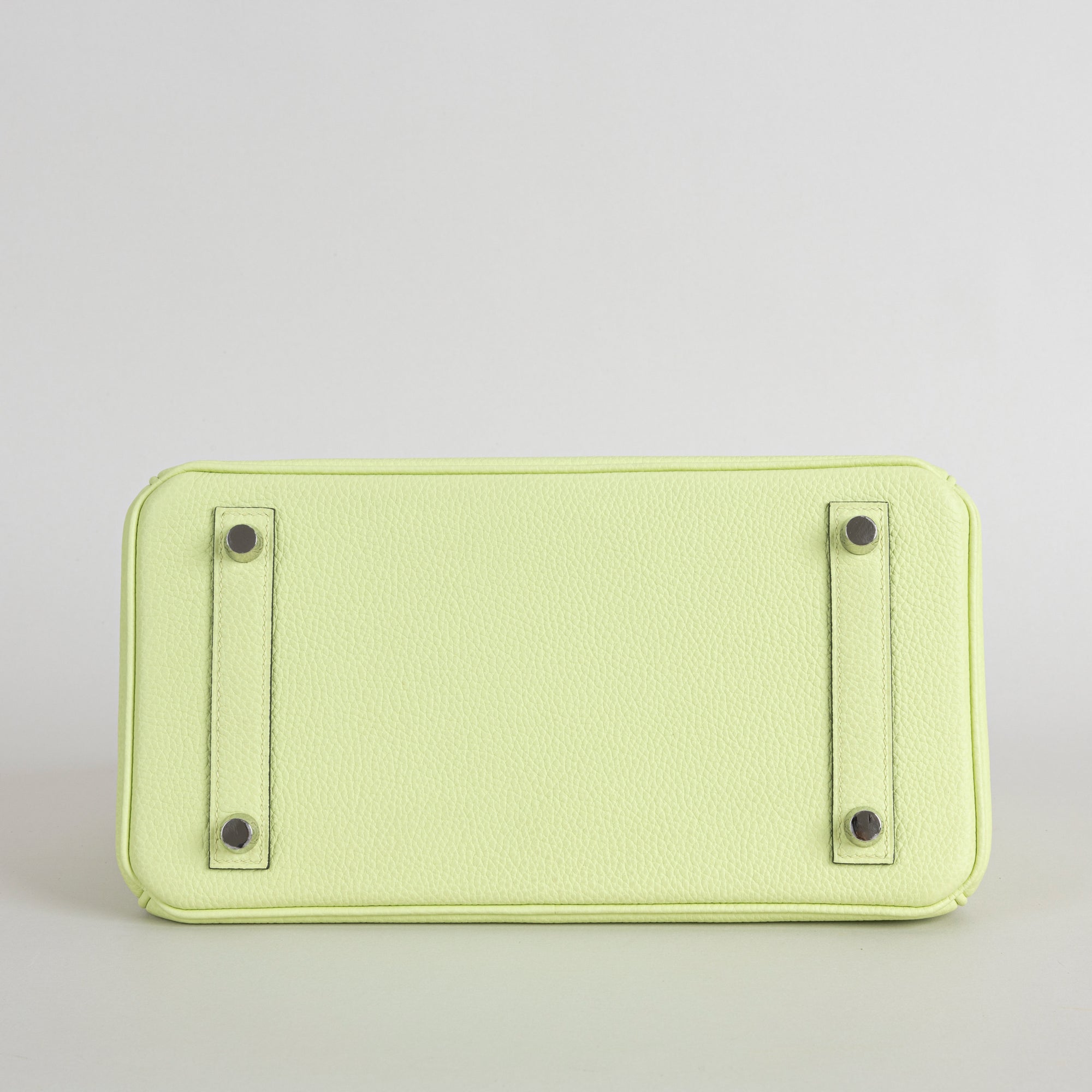 BIRKIN 25 TOGO LEATHER VERT ABSINTHE WITH PALLADIUM HARDWARE (PHW)