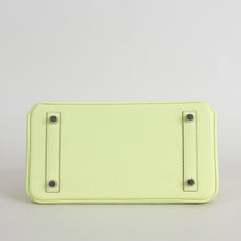 BIRKIN 25 TOGO LEATHER VERT ABSINTHE WITH PALLADIUM HARDWARE (PHW)