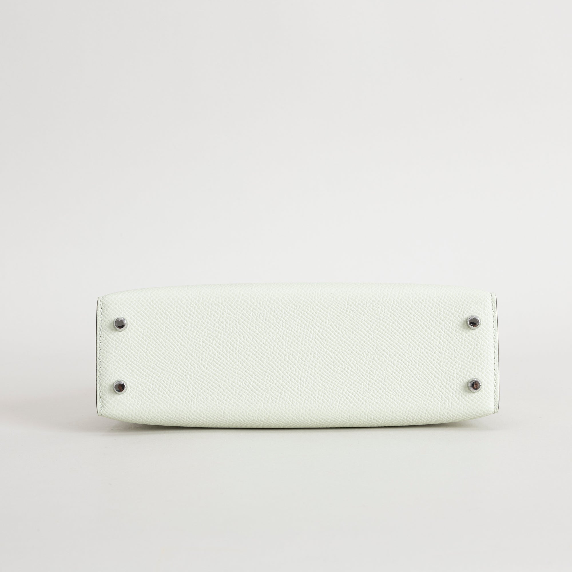 MINI KELLY II (20) EPSOM LEATHER VERT FIZZ WITH PALLADIUM HARDWARE (PHW)