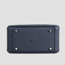 LINDY 26 CLEMENCE LEATHER BLEU NUIT WITH PALLADIUM HARDWARE (PHW)