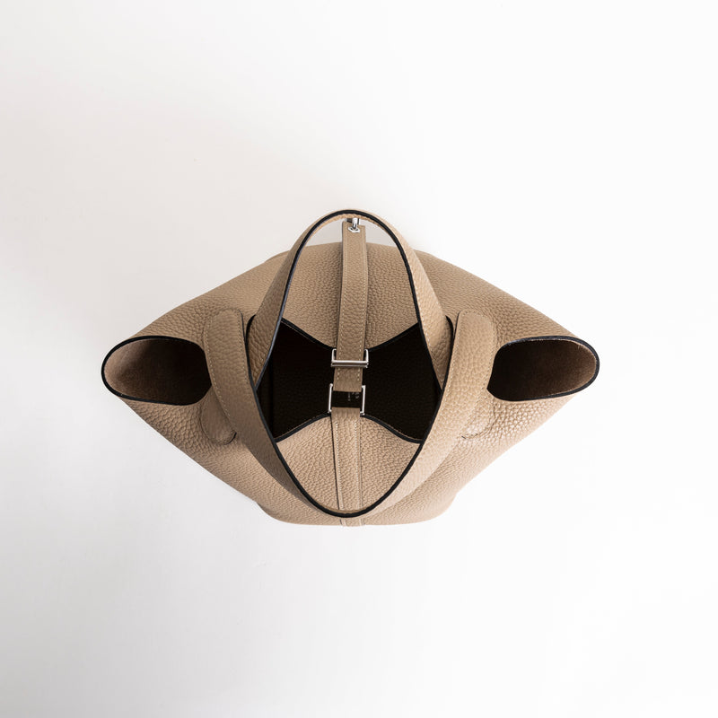 PICOTIN 18 LOCK CLEMENCE LEATHER TRENCH TAURILLON WITH PALLADIUM HARDWARE (PHW)