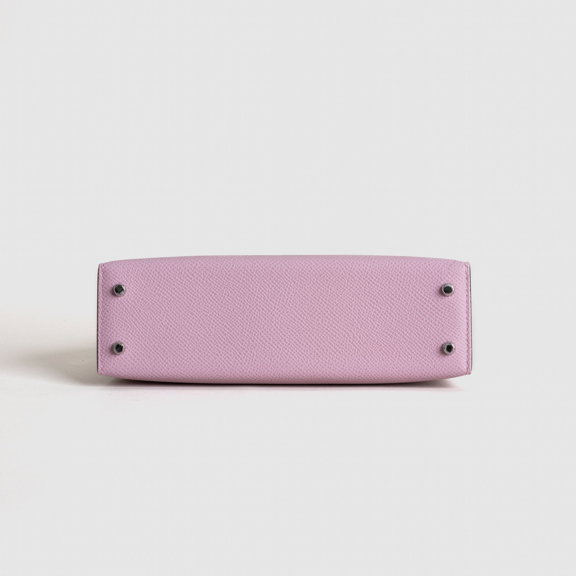 MINI KELLY II (20) EPSOM LEATHER MAUVE SYLVESTRE WITH PALLADIUM HARDWARE (PHW)