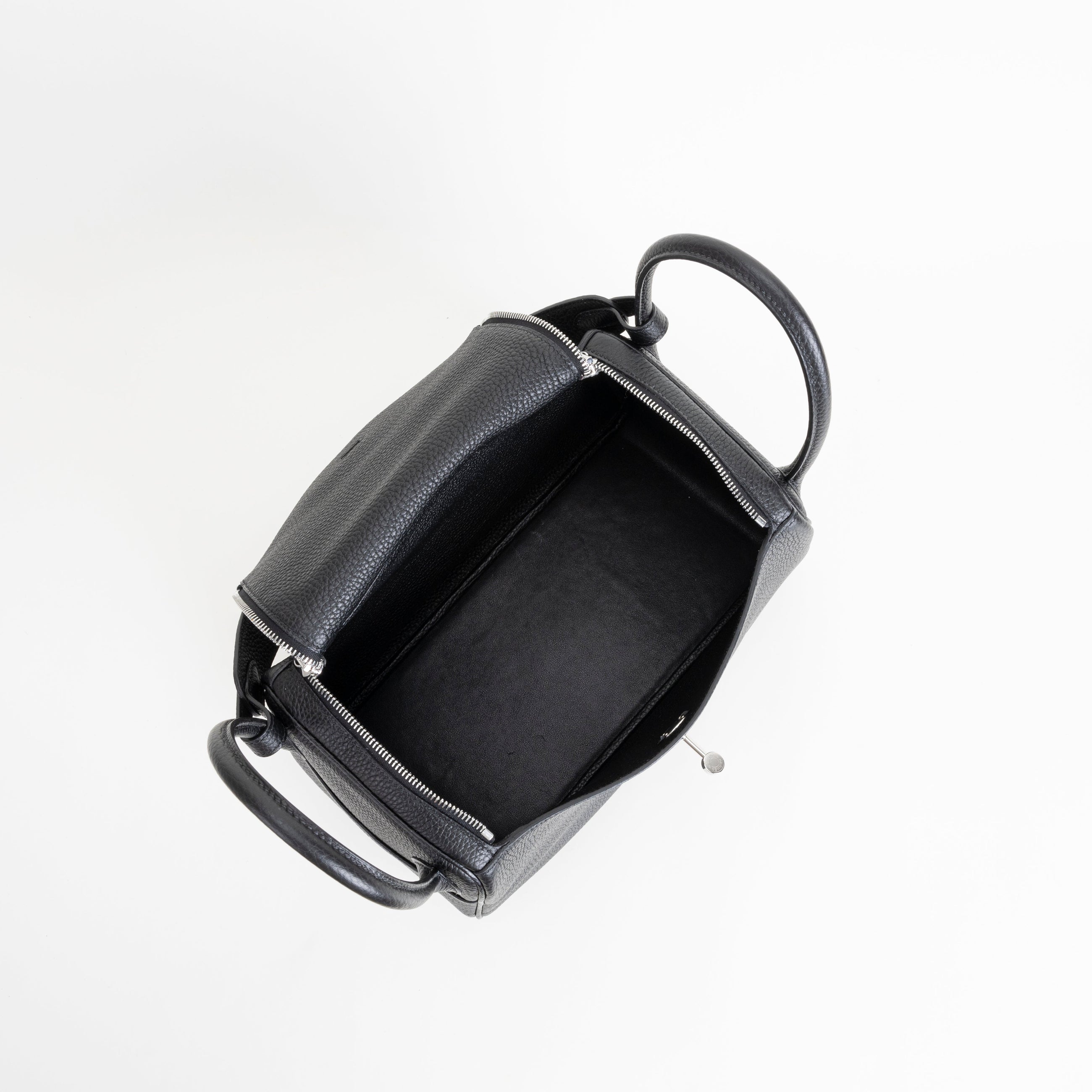 LINDY 30 CLEMENCE LEATHER NOIR (BLACK) WITH PALLADIUM HARDWARE (PHW)