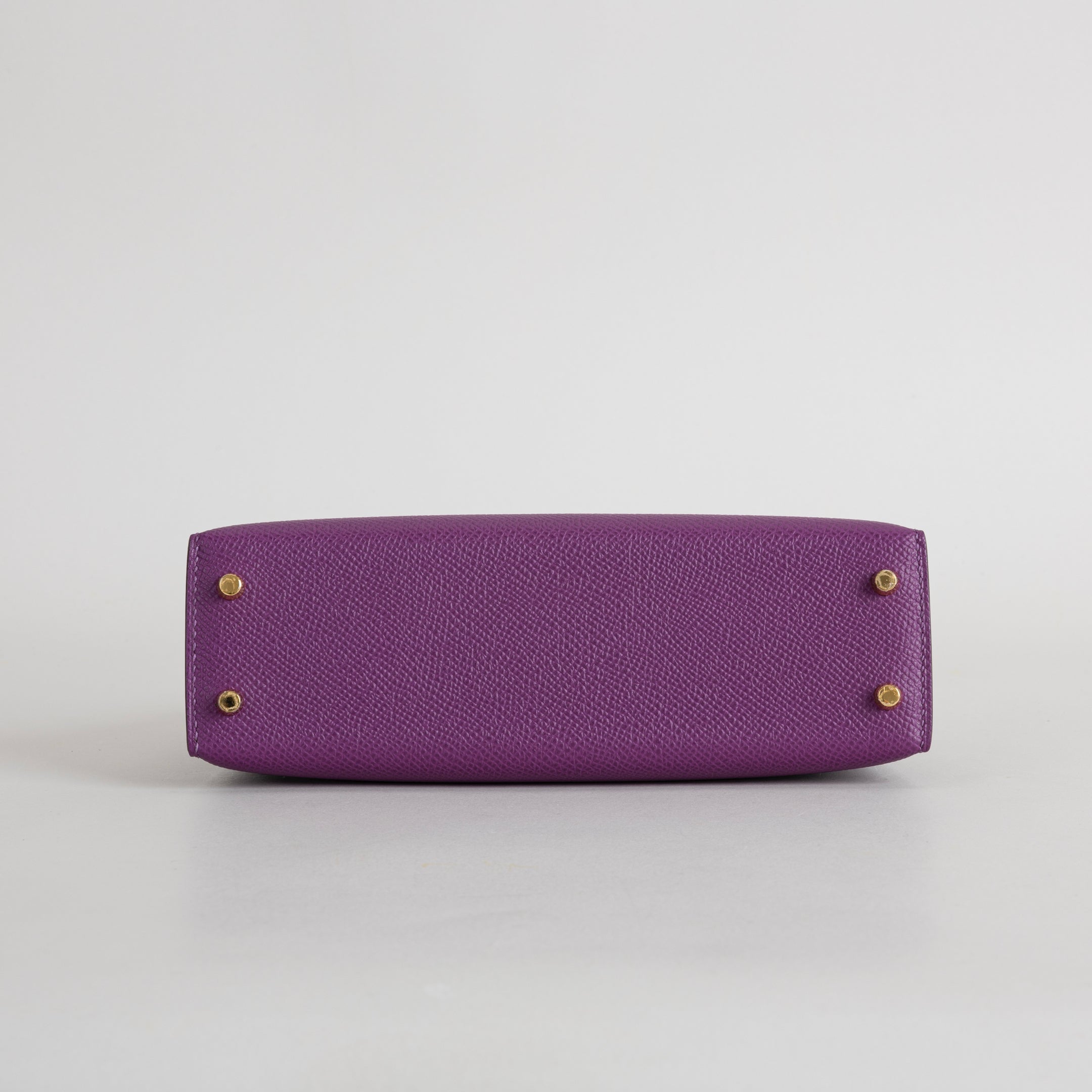 MINI KELLY II (20) EPSOM LEATHER ANEMONE WITH GOLD HARDWARE (GHW)