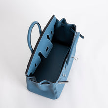 BIRKIN 25 TOGO LEATHER BLEU JEAN WITH PALLADIUM HARDWARE (PHW)