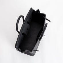 BIRKIN 25 TOGO LEATHER NOIR (BLACK) WITH PALLADIUM HARDWARE (PHW)