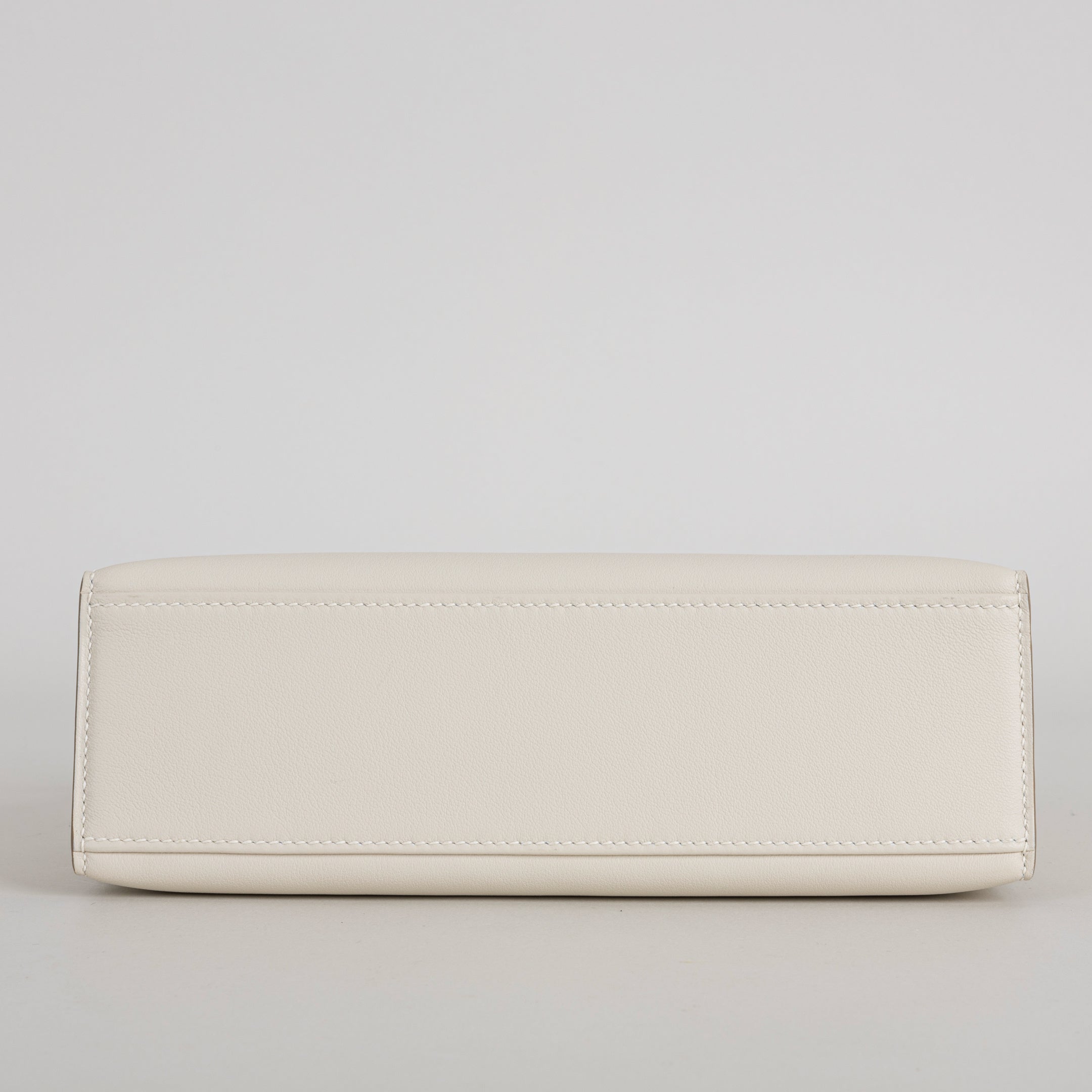 KELLY POCHETTE SWIFT LEATHER CRAIE WITH PALLADIUM HARDWARE (PHW)