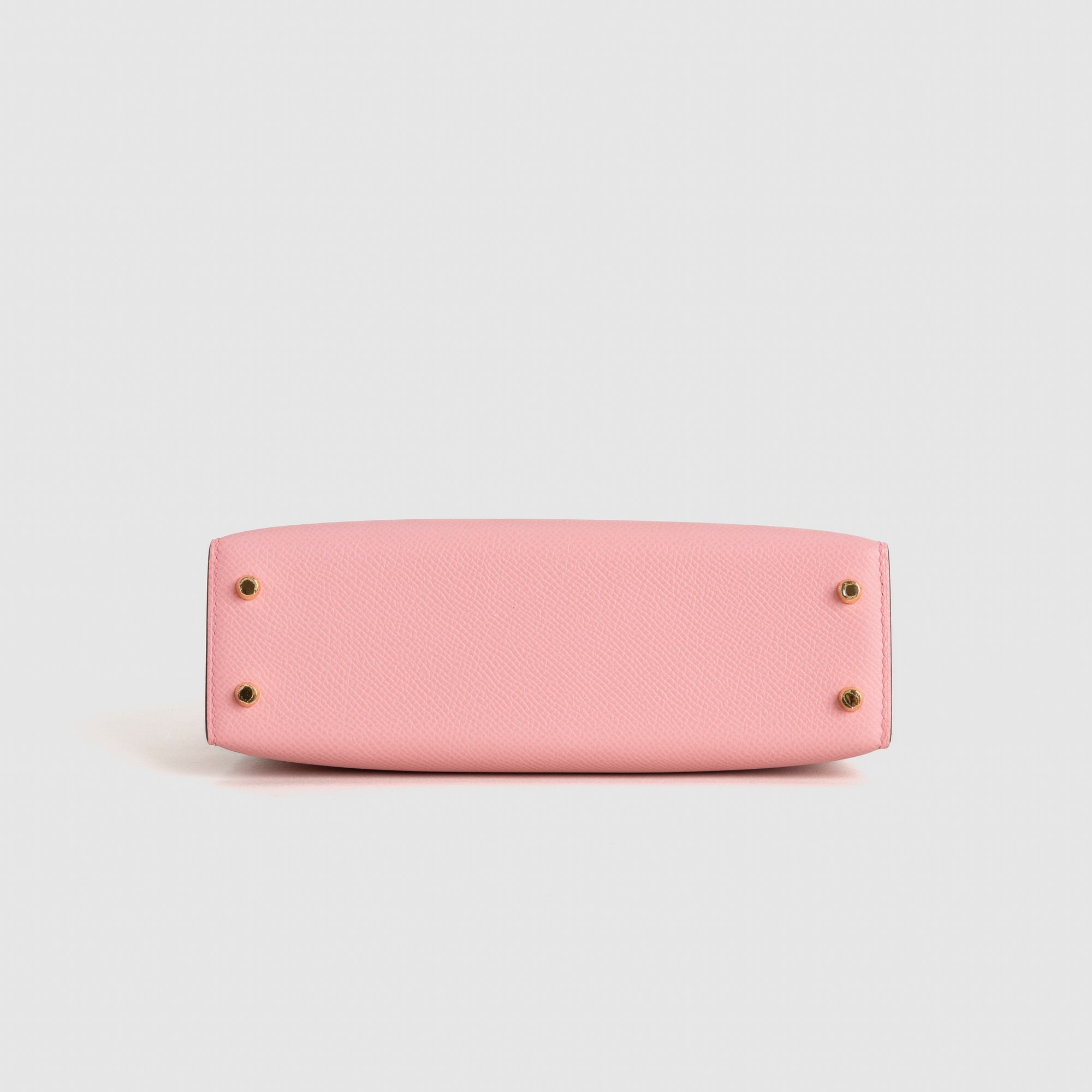 MINI KELLY II (20) EPSOM LEATHER ROSE CONFETTI WITH GOLD HARDWARE (GHW)