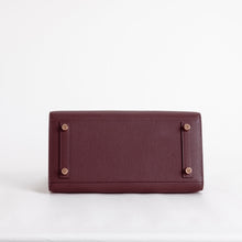 BIRKIN 25 EPSOM LEATHER (SELLIER SHAPE) ROUGE SELLIER WITH ROSE GOLD HARDWARE (RGHW)