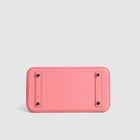 BIRKIN 25 SWIFT LEATHER ROSE AZALEE WITH PALLADIUM HARDWARE (PHW)