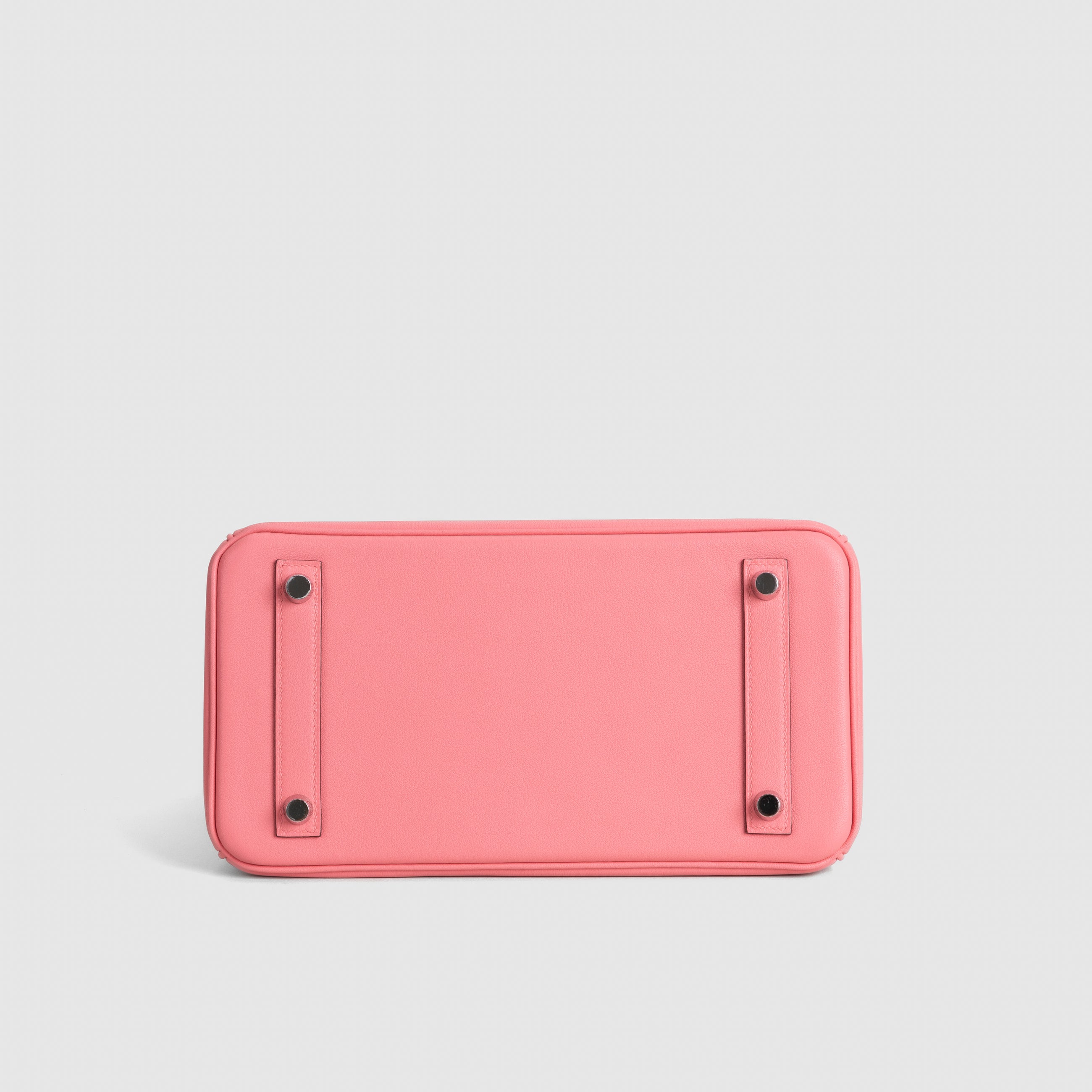 BIRKIN 25 SWIFT LEATHER ROSE AZALEE WITH PALLADIUM HARDWARE (PHW)