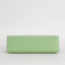 KELLY POCHETTE SWIFT LEATHER VERT CRIQUET WITH PALLADIUM HARDWARE (PHW)