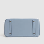 BIRKIN 30 TOGO LEATHER BLEU LIN WITH PALLADIUM HARDWARE (PHW)