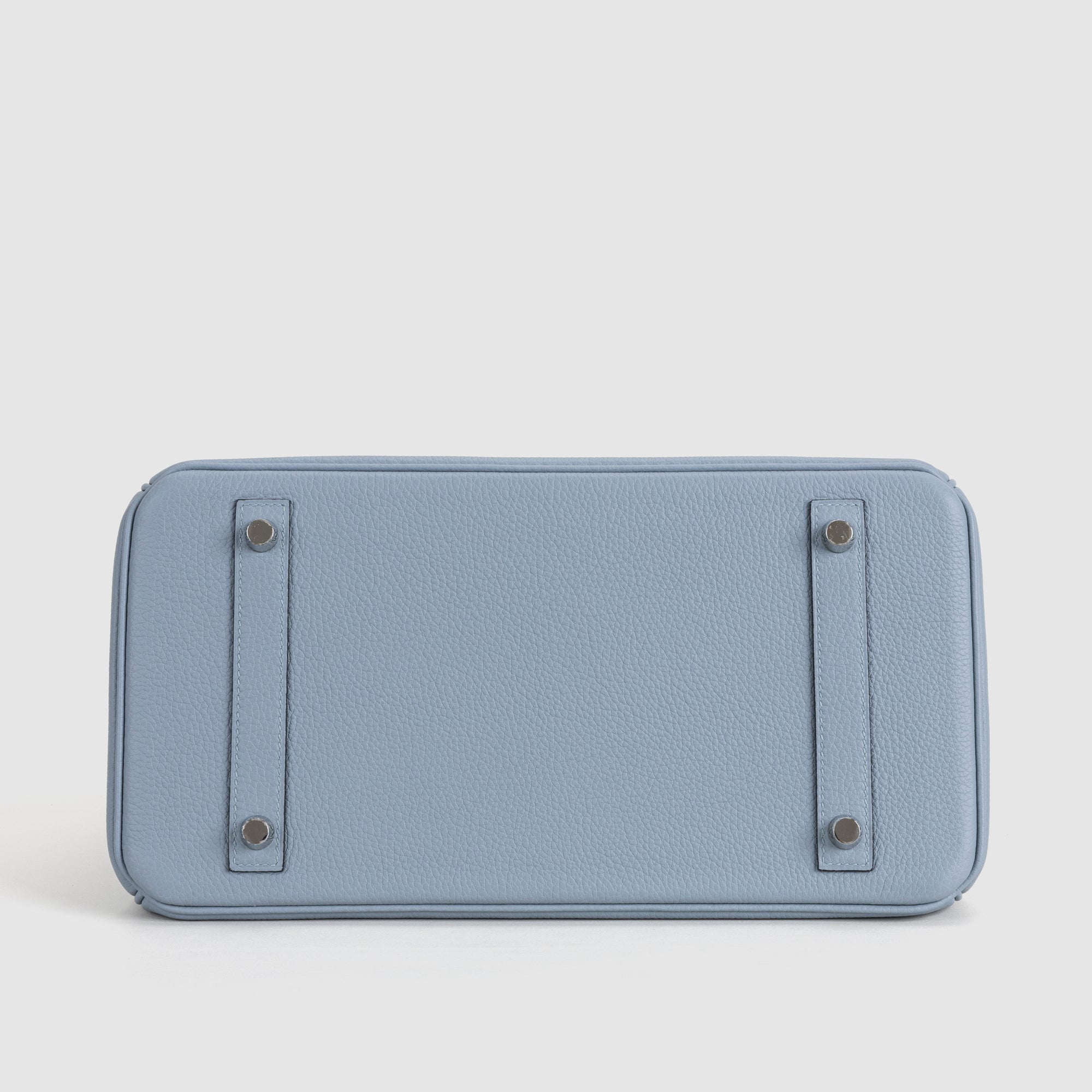 BIRKIN 30 TOGO LEATHER BLEU LIN WITH PALLADIUM HARDWARE (PHW)