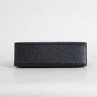 KELLY POCHETTE OSTRICH LEATHER NOIR (BLACK) WITH GOLD HARDWARE (GHW)