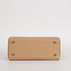 KELLY 25 TOGO LEATHER CHAI WITH PALLADIUM HARDWARE (PHW)
