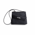 KELLY DESORDRE EPSOM LEATHER NOIR (BLACK) WITH PALLADIUM HARDWARE (PHW)