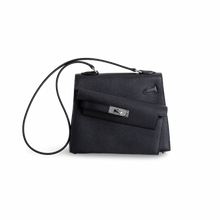 KELLY DESORDRE EPSOM LEATHER NOIR (BLACK) WITH PALLADIUM HARDWARE (PHW)