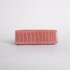 KELLY POCHETTE SHINY MISSISSIPPIENSIS ALLIGATOR LEATHER TERRE CUITE WITH PALLADIUM HARDWARE (PHW)