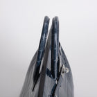 BIRKIN 25 SHINY NILOTICUS CROCODILE LEATHER BLEU TEMPETE WITH PALLADIUM HARDWARE (PHW)