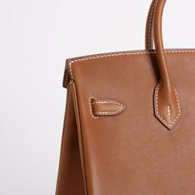 BIRKIN 25 FAUVE BARENIA LEATHER GOLD WITH GOLD HARDWARE (GHW)