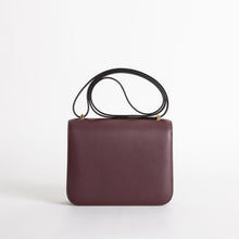 CONSTANCE 18 (MINI) SWIFT LEATHER BORDEAUX WITH GOLD HARDWARE (GHW)