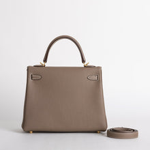 KELLY 25 TOGO LEATHER ETOUPE WITH GOLD HARDWARE (GHW)