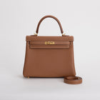KELLY 25 TOGO LEATHER GOLD WITH GOLD HARDWARE (GHW)